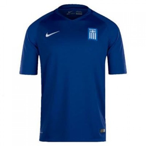 Grækenland Fodboldtrøjer Udebanesæt 2016/17 Kort ærmer Grækenland Fodboldtrøjer Udebanesæt 2016/17 Kort ærmer
