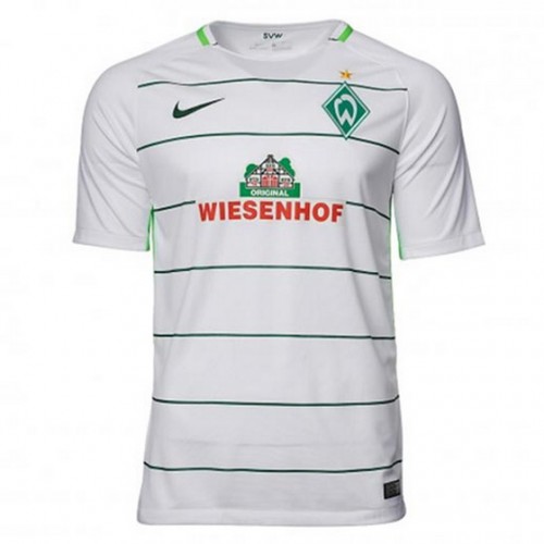 Werder Bremen Fodboldtrøjer Udebanesæt 2017/18 Kort ærmer Werder Bremen Fodboldtrøjer Udebanesæt 2017/18 Kort ærmer