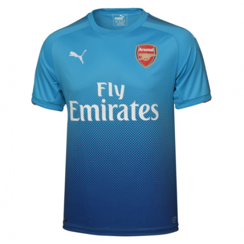Arsenal Fodboldtrøjer Udebanesæt 2017/18 Kort ærmer Arsenal Fodboldtrøjer Udebanesæt 2017/18 Kort ærmer
