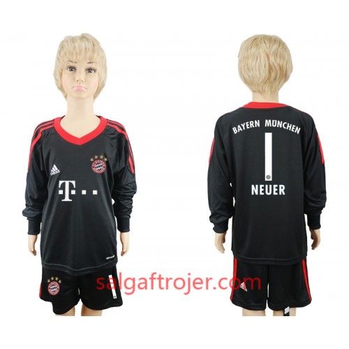 FC Bayern Munchen Fodboldtrøjer Neuer 1 Målmand Børn Hjemmebanesæt 2017/18 Kort ærmer FC Bayern Munchen Fodboldtrøjer Neuer 1 Målmand Børn Hjemmebanesæt 2017/18 Kort ærmer