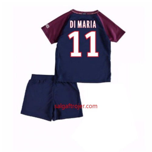 Paris Saint-Germain Fodboldtrøjer Angel Di Maria 11 Børn Hjemmebanesæt 2017/18 Kort ærmer Paris Saint-Germain Fodboldtrøjer Angel Di Maria 11 Børn Hjemmebanesæt 2017/18 Kort ærmer