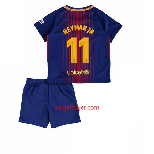 FC Barcelona Fodboldtrøjer Neymar Jr 11 Børn Hjemmebanesæt 2017/18 Kort ærmer FC Barcelona Fodboldtrøjer Neymar Jr 11 Børn Hjemmebanesæt 2017/18 Kort ærmer