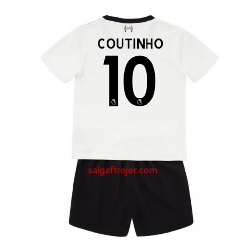 Liverpool Fodboldtrøjer Coutinho 10 Børn Udebanesæt 2017/18 Kort ærmer Liverpool Fodboldtrøjer Coutinho 10 Børn Udebanesæt 2017/18 Kort ærmer