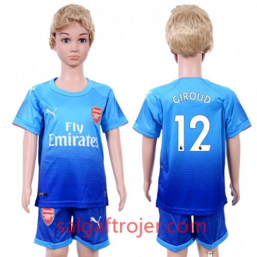 Arsenal Fodboldtrøjer Olivier Giroud 12 Børn Udebanesæt 2017/18 Kort ærmer Arsenal Fodboldtrøjer Olivier Giroud 12 Børn Udebanesæt 2017/18 Kort ærmer