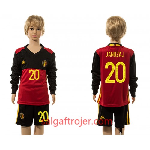Belgien Fodboldtrøjer Januzaj 20 Børn Hjemmebanesæt 2016 Langærmet Belgien Fodboldtrøjer Januzaj 20 Børn Hjemmebanesæt 2016 Langærmet