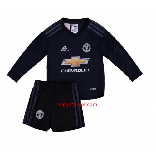 Manchester United Fodboldtrøjer Målmand David de Gea 1 Børn Hjemmebanesæt 2017/18 Langærmet Manchester United Fodboldtrøjer Målmand David de Gea 1 Børn Hjemmebanesæt 2017/18 Langærmet