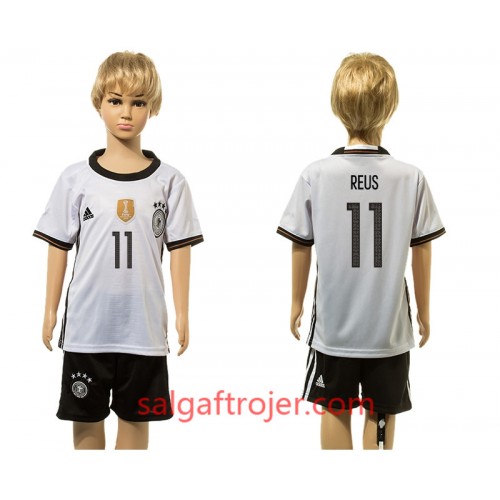 Tyskland Fodboldtrøjer Reus 11 Børn Hjemmebanesæt 2016 Kort ærmer Tyskland Fodboldtrøjer Reus 11 Børn Hjemmebanesæt 2016 Kort ærmer