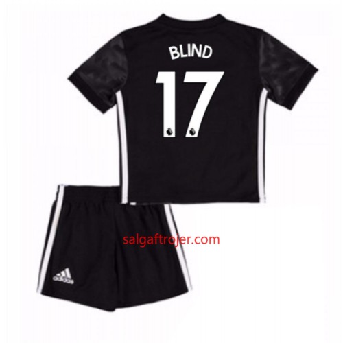 Manchester United Fodboldtrøjer Daley Blind 17 Børn Udebanesæt 2017/18 Kort ærmer Manchester United Fodboldtrøjer Daley Blind 17 Børn Udebanesæt 2017/18 Kort ærmer