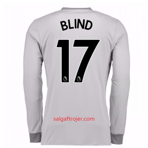 Manchester United Fodboldtrøjer Daley Blind 17 3. sæt 2017/18 Langærmet Manchester United Fodboldtrøjer Daley Blind 17 3. sæt 2017/18 Langærmet